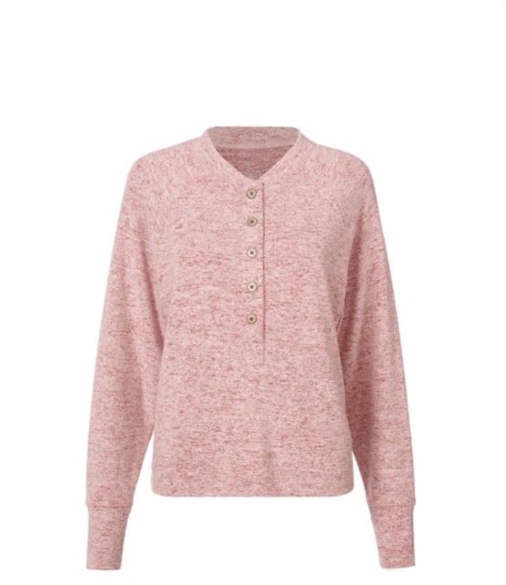 Cabi Henley Pullover Knit Sweater