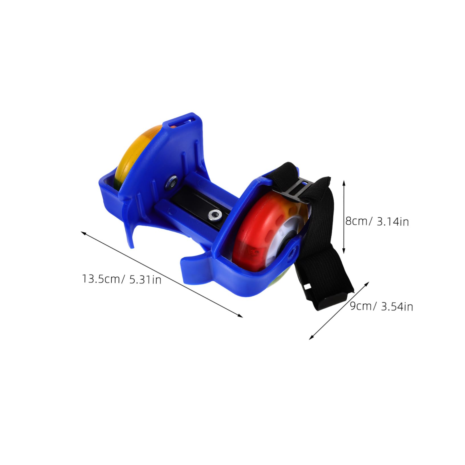 WHAMVOX 1 Pair Boys and Girls Roller Skates Walking Shoes Flashing Wheels Shoes for Boys and Girls
