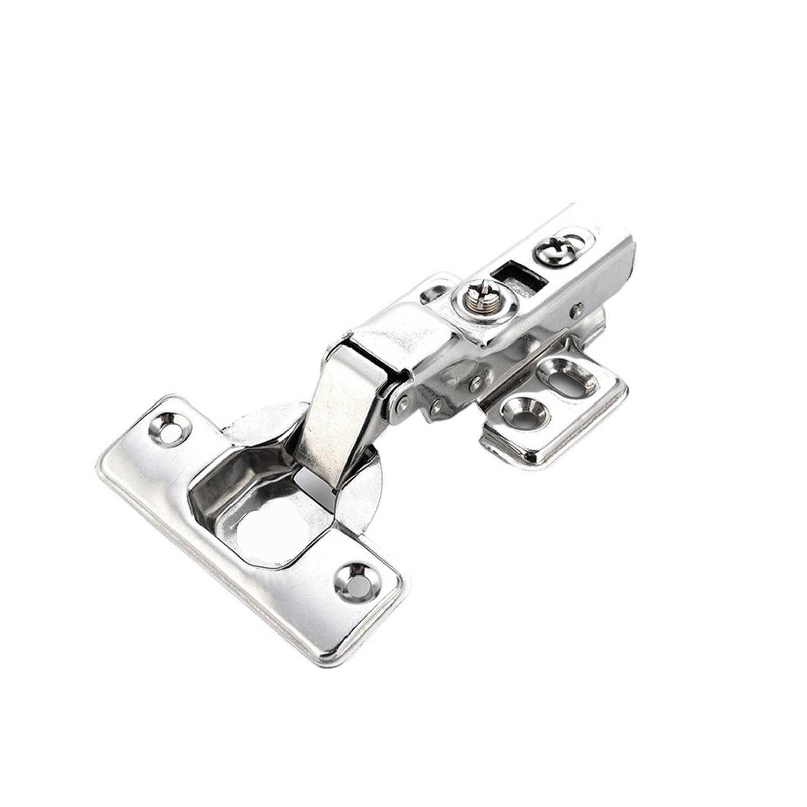 Refrigerator Door Hinge Replacement Part,Compatible for KAK,C Series Hinge Stainless Steel Door Hydraulic Hinges Damper Buffer Soft Close(Insert Embed)