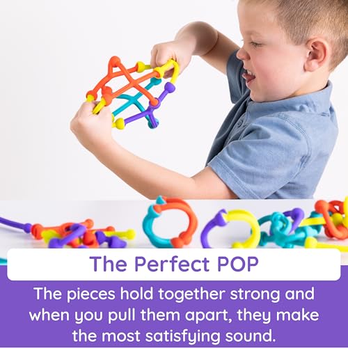 Image of Fat Brain Toys Plip Kit, Building Toys for Creative Play, Creative Construction Play Set, Kids Toys Ages 5 to 12
