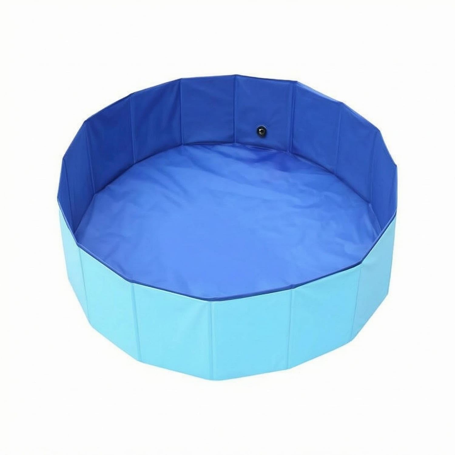 Segmented Sides Foldable Kids Pool Drain Outlet Non 100x30cm Blue | Setup Drainage Blue 100x30cm-picture-20