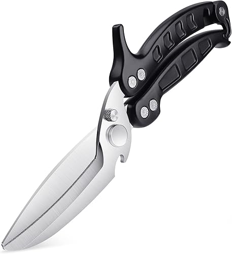 DRAGON RIOT Tijeras de aves de corral resistentes, tijeras de cocina imprescindibles para cortar pollo y carne, aptas para lavavajillas e