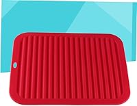 Vista 5 de Alfombrillas de secado de platos para mesa de comedor, alfombrilla de silicona, bandeja de drenaje, almohadilla de drenaje, almohadilla