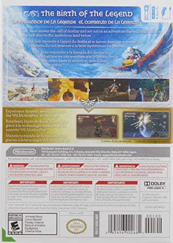 The Legend Of Zelda: Skyward Sword - Wii