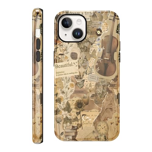 Xylota Cover for iPhone 14/iPhone 13 6.1 inch, Case with Aesthetic Flowers Autumn Designs for Girls Women, Ultra Thin Silicone TPU + PC Shockproof Bumper Protective Case for iPhone 14, Butterflies 2 Xylota Cover for iPhone 14/iPhone 13 6.1 inch, Case with Aesthetic Flowers Autumn Designs for Girls Women, Ultra Thin Silicone TPU + PC Shockproof Bumper Protective Case for iPhone 14, Butterflies 2