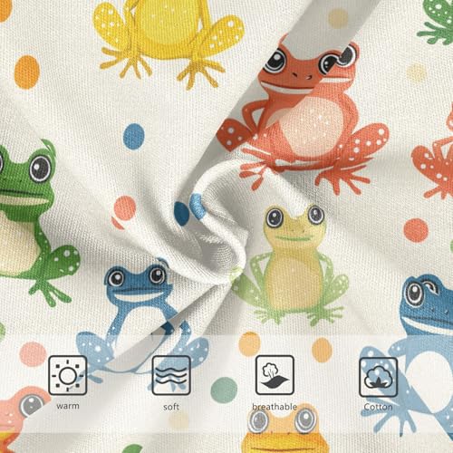 Girls Underwear Soft Cotton Cute Frogs Kids Panties in Sizes 2/3t, 4t, 5t, 6 and 83