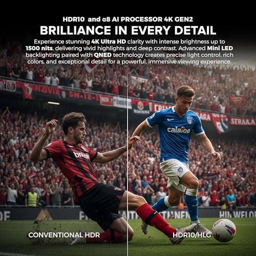 Image of Titan L200 QNED 86 Inch Outdoor TV, Partial Sun, IP65 Smart Weatherproof TV, 4K HDR, 120 Hz, Web AI OS, 1500 Nits, Wi-Fi 6E, Dolby Digital, Outdoor TV Cover, Slim Bezel, 2 Yr Wty