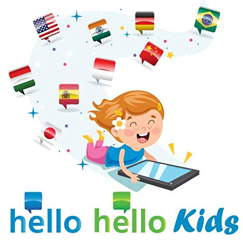 Hello-Hello Idiomas para Crianças - Inglês, Espanhol, Italiano, Alemão, Chinês, Japonês, Russo, Indi