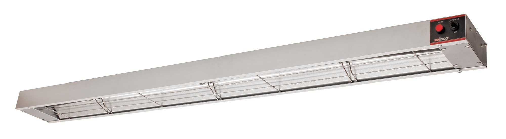 Photo 1 of Winco 60" Silver Food Heat Lamp Strip Heater with Undermount Brackets