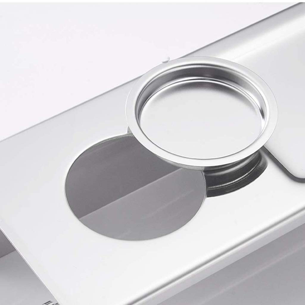 XYNSNDB Porta Carta Igienica, Porta Carta Igienica Dispenser Doppio Asciugamano di Carta a Parete in Acciaio Inossidabile con Ripiano per Cellulare e Posacenere