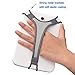 TFY Protective Pouch Bag with Zip Closure (Grey), Plus Bonus Hand Strap Holder (White) for 7-8 inch iPad and Tablets