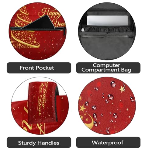 Mochila ligera para libros con compartimento acolchado para laptop de 15.6 5