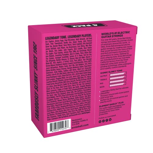 Image of Ernie Ball Super Slinky Nickel Wound Electric Guitar Strings Amazon Exclusive 4-Pack - 9-42 Gauge