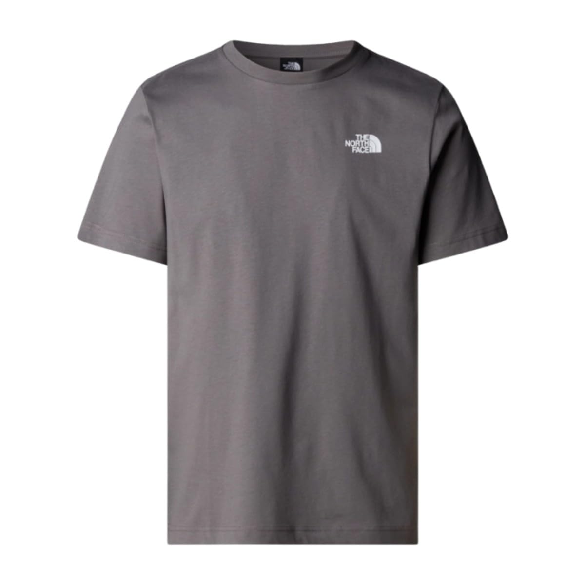 The North Face Men's S/S Box NSE T-Shirt, Smoked Pearl/Hero Blue, XS