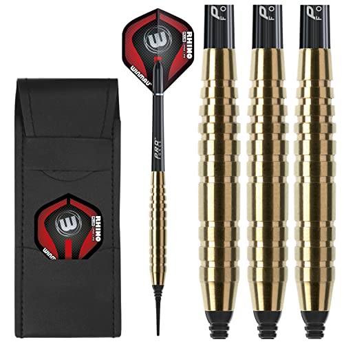 WINMAU Set punta morbida in ottone dorato, 16 g