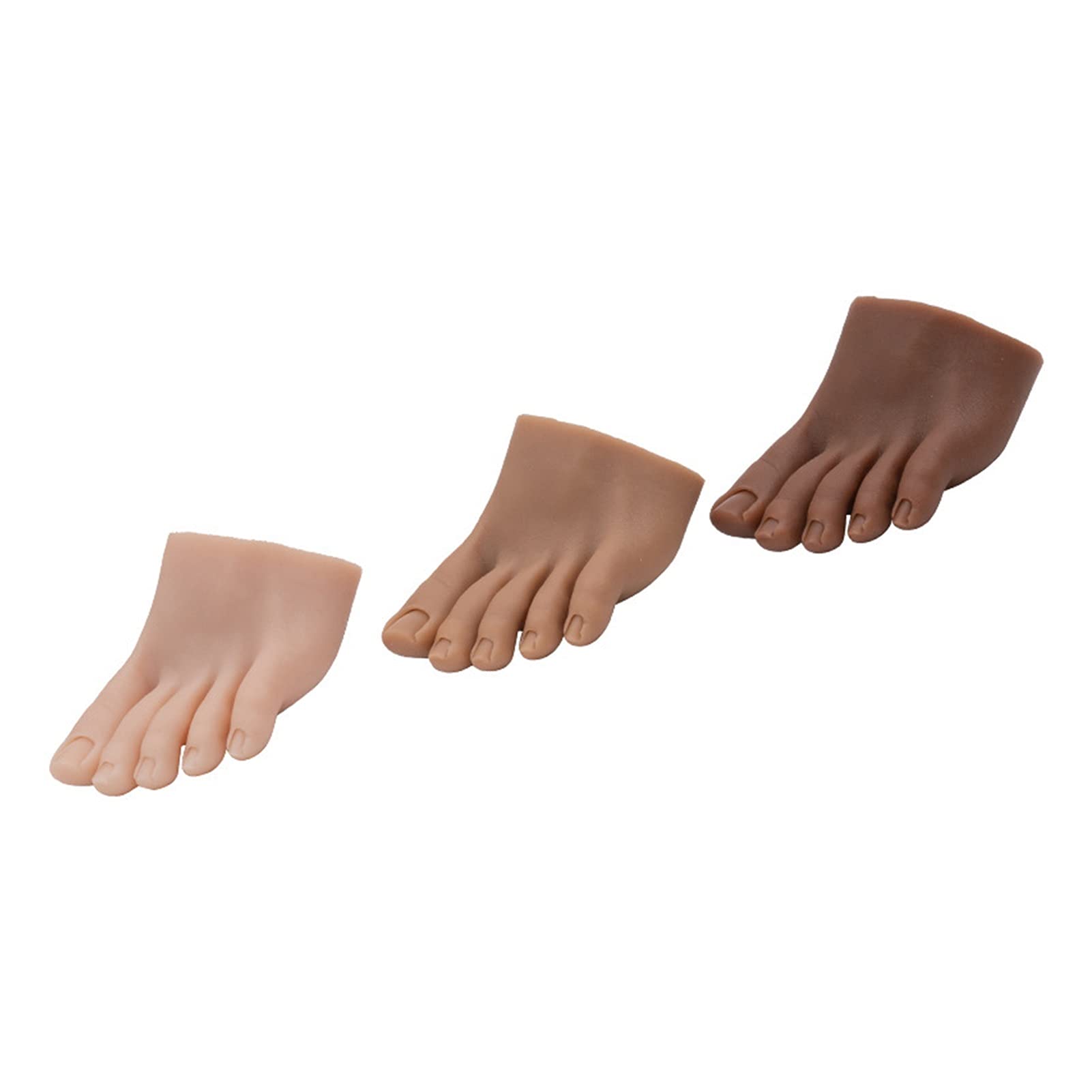 Silikonowa manicure noża bez podeszwy Palec wbudowany paznokcie Praktyka Model stópowy Dopasowywanie paznokci Protestetyczny(Right No 5)