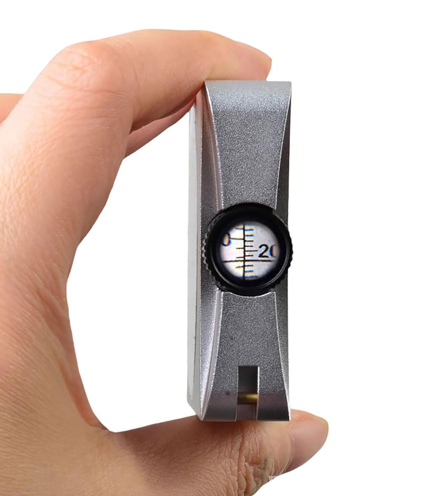 Clinometro Portatile, Clinometro forestale di precisione in Alluminio Altimetro da Escursionismo per la misurazione di Altezze e pendenze