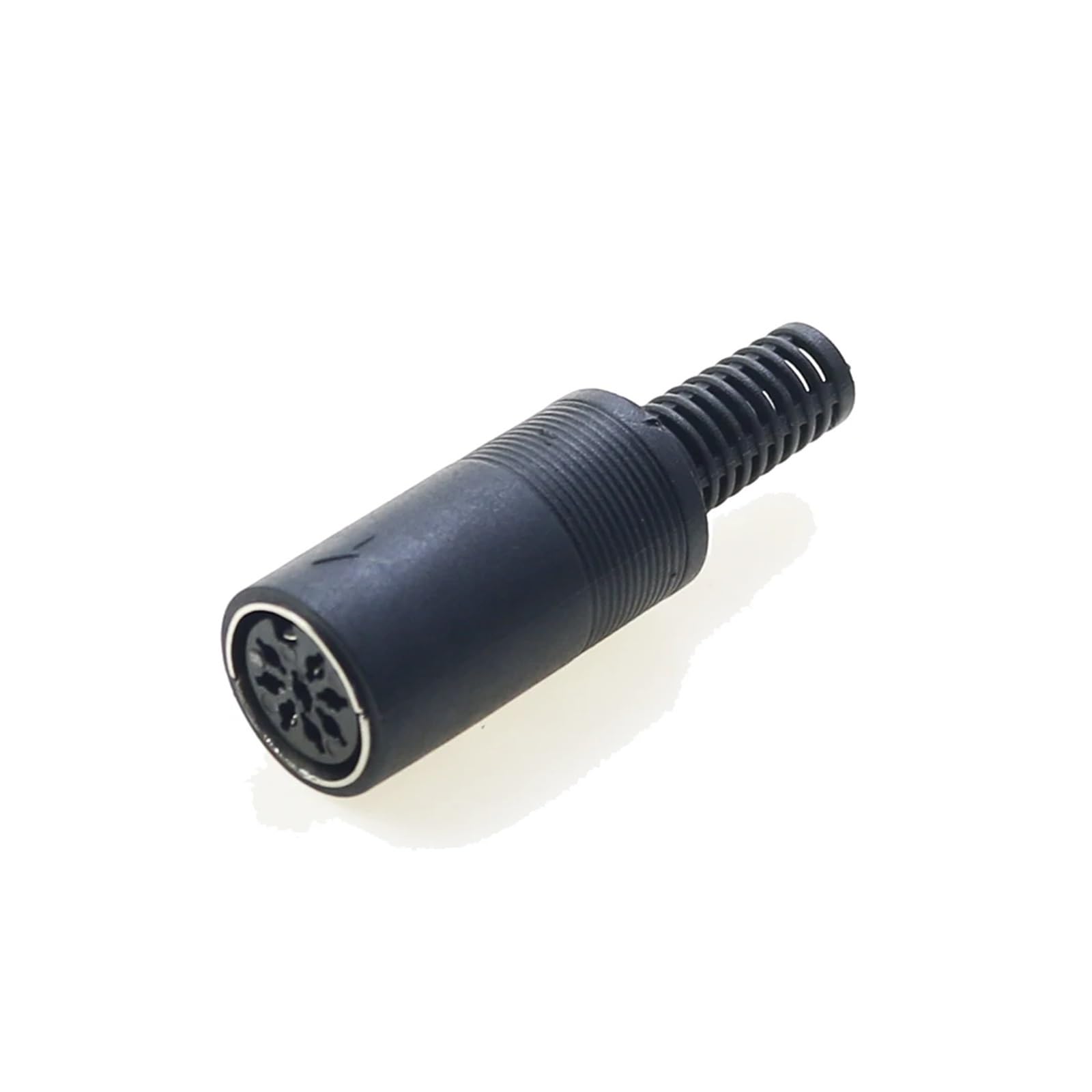 5 szt. 3P 4P 5P 6P 7P 8Pin DIN męskie/żeńskie gniazdo wtykowe z plastikowym uchwytem adapter złącza kabla klawiatury (żeński 8P)