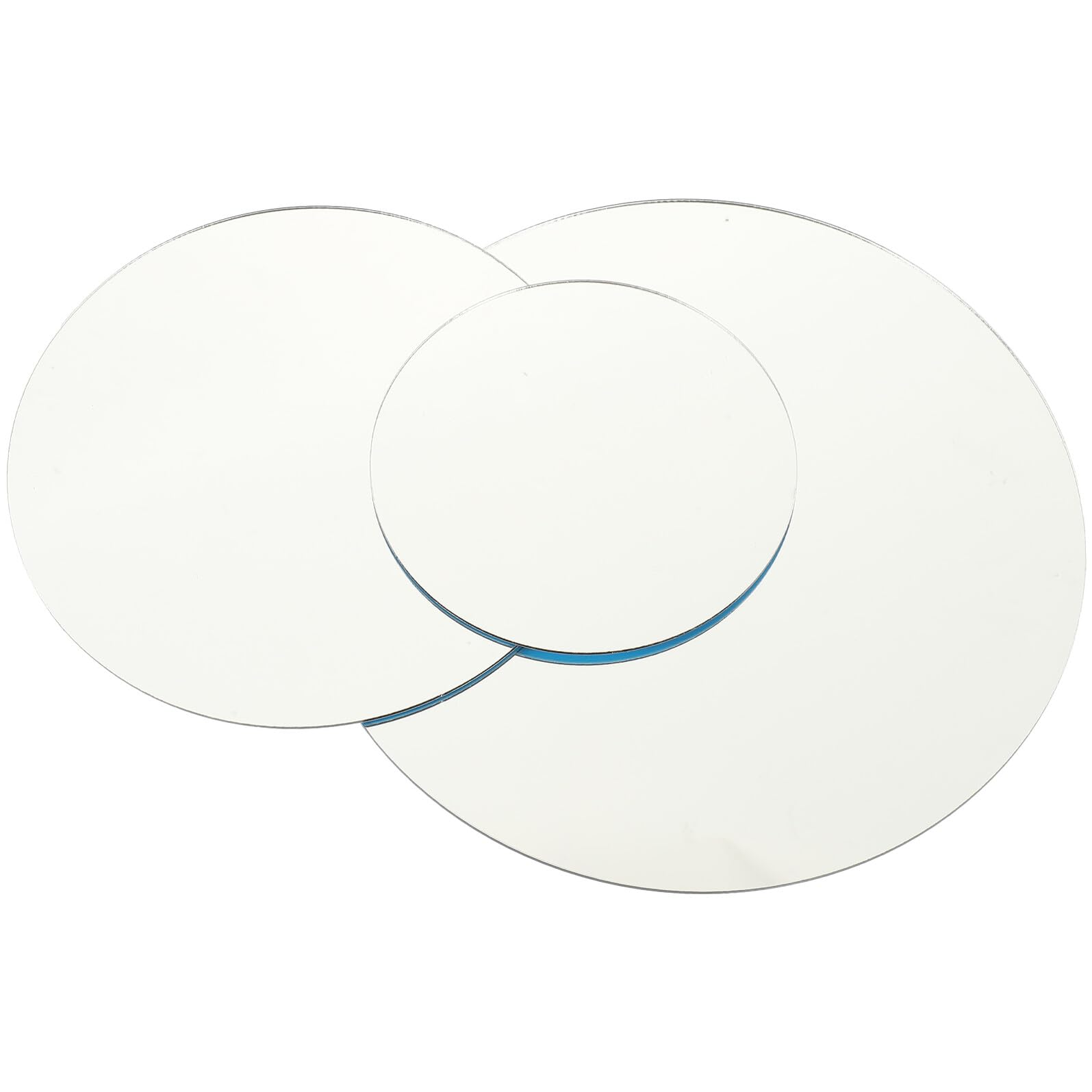 3 Piezas Tableros Redondos de Acrílico con Espejo para Fotografía Soporte Profesional para Decoración de Pared y Props de Fotos Diseño Chic para Estudios y Hogar