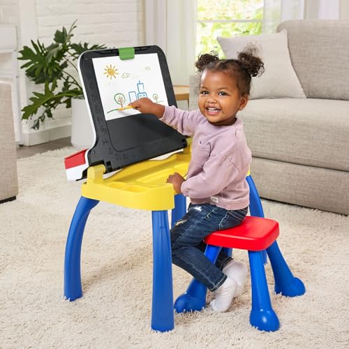 VTech Explore and Write Deluxe Activity Desk (Frustration Free Packaging), Blue - image 6