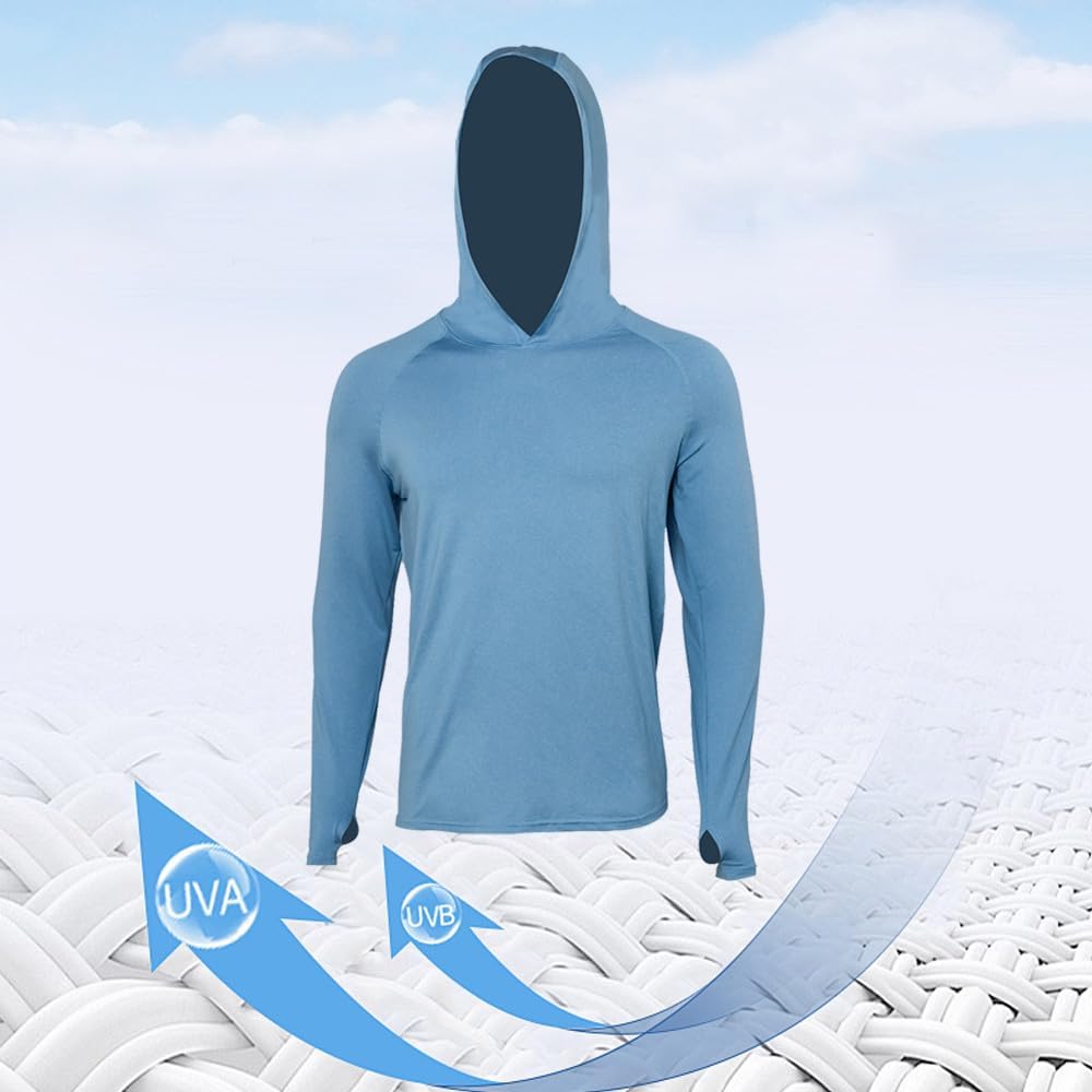 Men's 4 Pack Thumbhole Hoodies - Thermal Workout Set for Gym & Running | Cold Weather Pullover with Quick-Dry Tech - Image 6