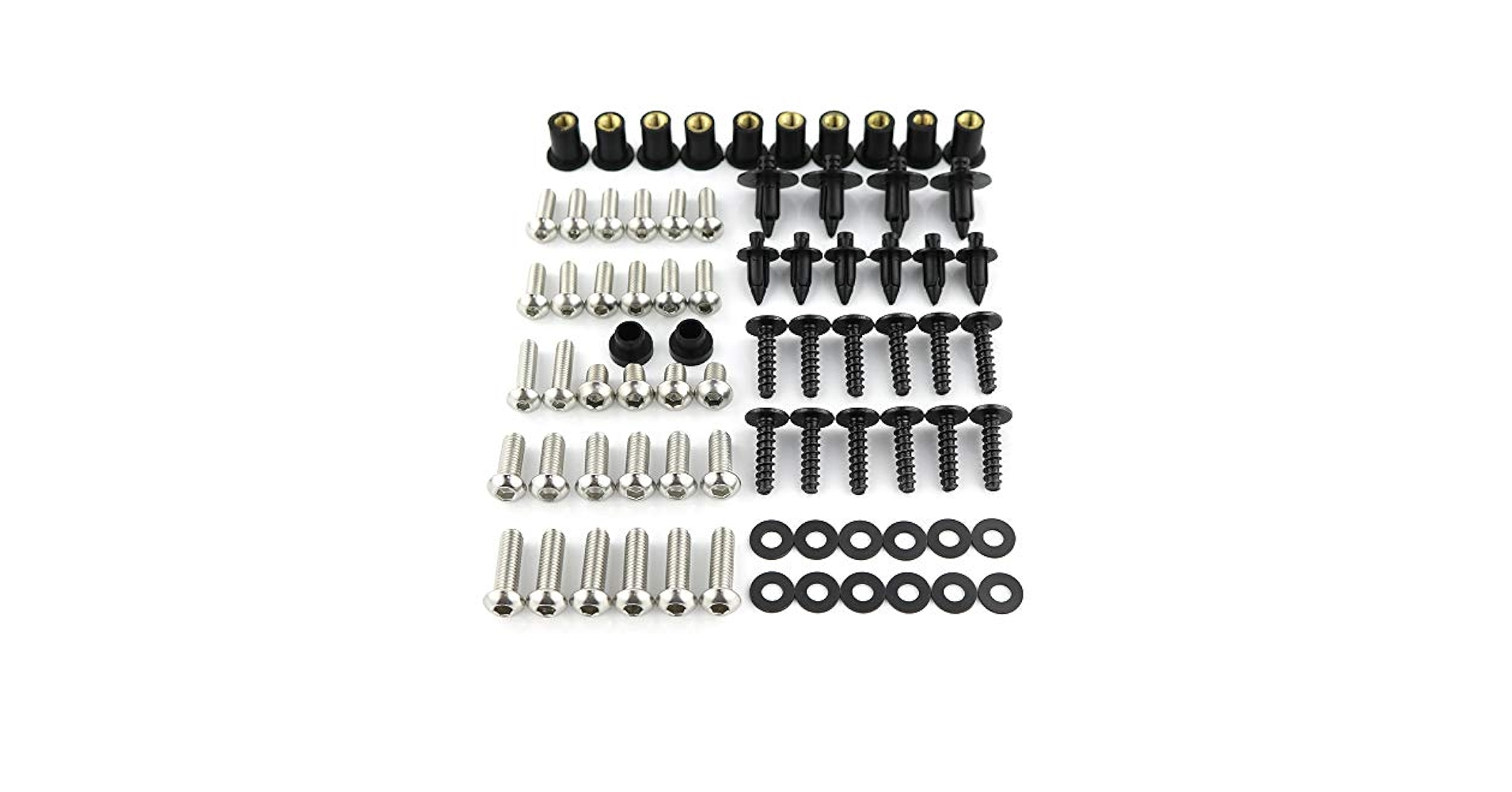 mm0723様 Amazon.com: Xitomer Stainless Steel Full Sets Fairing Bolts