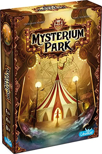 Asmodee- Mysterium Park société-Jeu d enquête coopératif, LIBMYST04FR