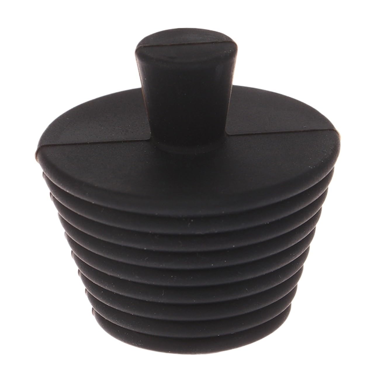 Tapon Bañera 3 Piezas tapón de Fregadero Cocina Silicona | Tapón for bañera Desagüe universal for baño(Black)