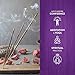 Hem Opium Incense Sticks (120 Sticks, 6 Boxes Inside) - 9 Inches Long, 20g per Box - Perfect for Meditation, Rituals & Cleansing |Enchantment, Captivating & Mysterious Fragrance