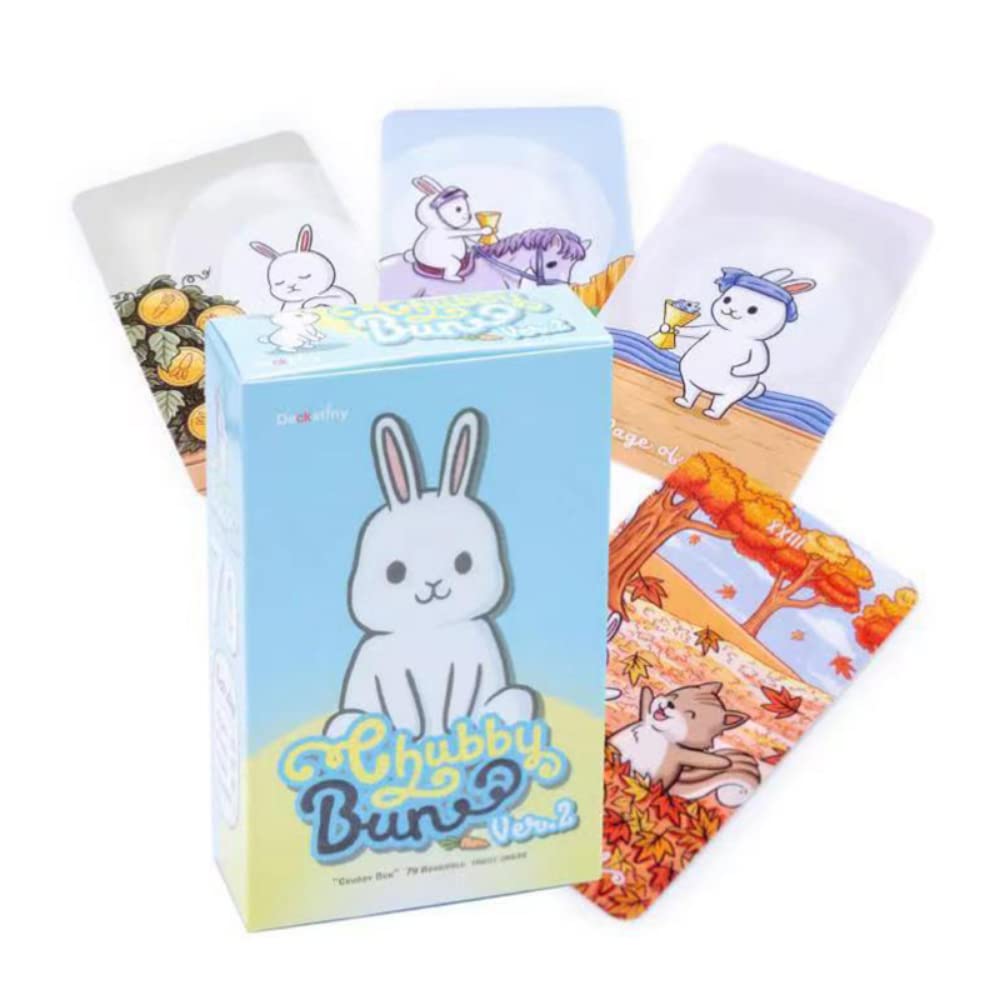 Amazon.co.jp: Jinmoioy タロットカード 78枚 ウサギ Tarot Oracle