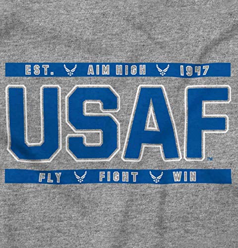 Brisco Brands Us Air Force USAF Fly Fight Win Toddler Boy Girl T Shirt2