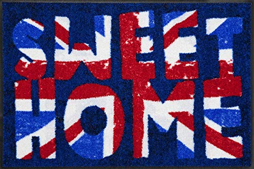 Efia Salonloewe - Alfombra 50 x 75 cm  Sweet Home  Vintage Chic Suela Antideslizante 100% Caucho sin PVC