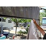 CAREFREE 701509ACD Black 15' x 9' Drop RV Awning EZ ZipBlocker - Image 3