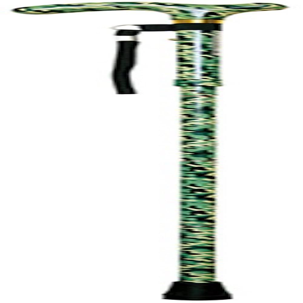 Deluxe Folding Walking Cane - Brown / Camoflauge