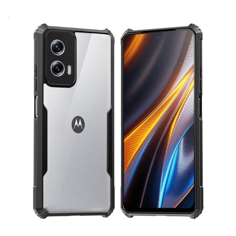 SPAZY CASE® Motorola Moto G24 Power Back Cover | Transparent