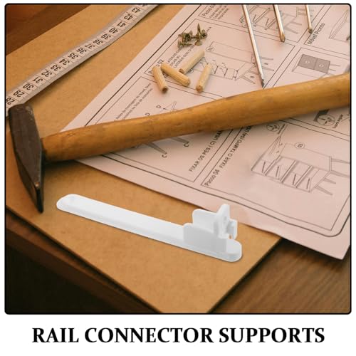 Conector de valla ajustable de alta resistencia en acero laminado 4
