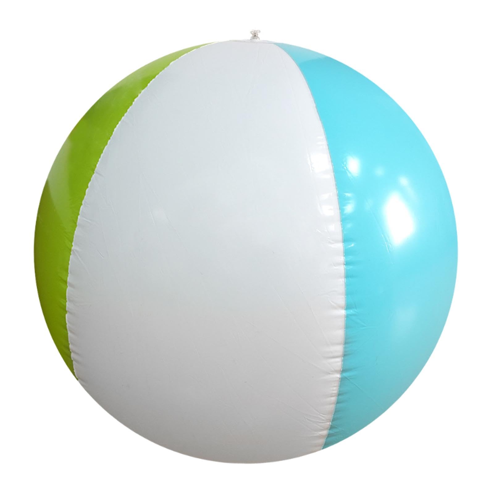 Riesiger Aufblasbarer Strandball (119 cm) – Schwimmbadball für Jungen Und Mädchen – Lustiger PVC Ball