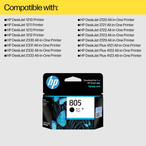 HP 805 Black Original Ink Cartridge (Image - 4)