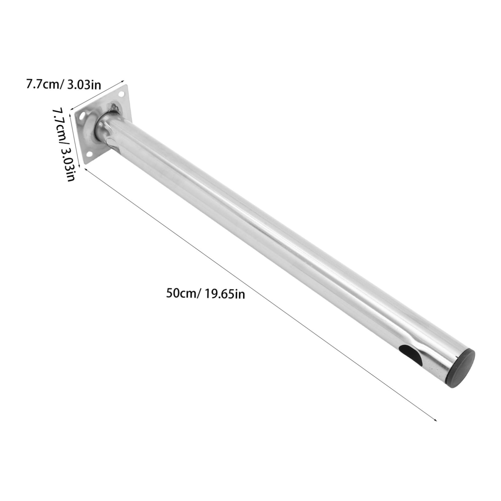 Angoily 2pezzi Supporto Per Antenna in Acciaio Inossidabile Staffa Di Montaggio Parete Per Telecamera Supporto Verticale Per Antenna Wireless Per Tv Esterna Staffa Di Rete Wi-fi e Configur