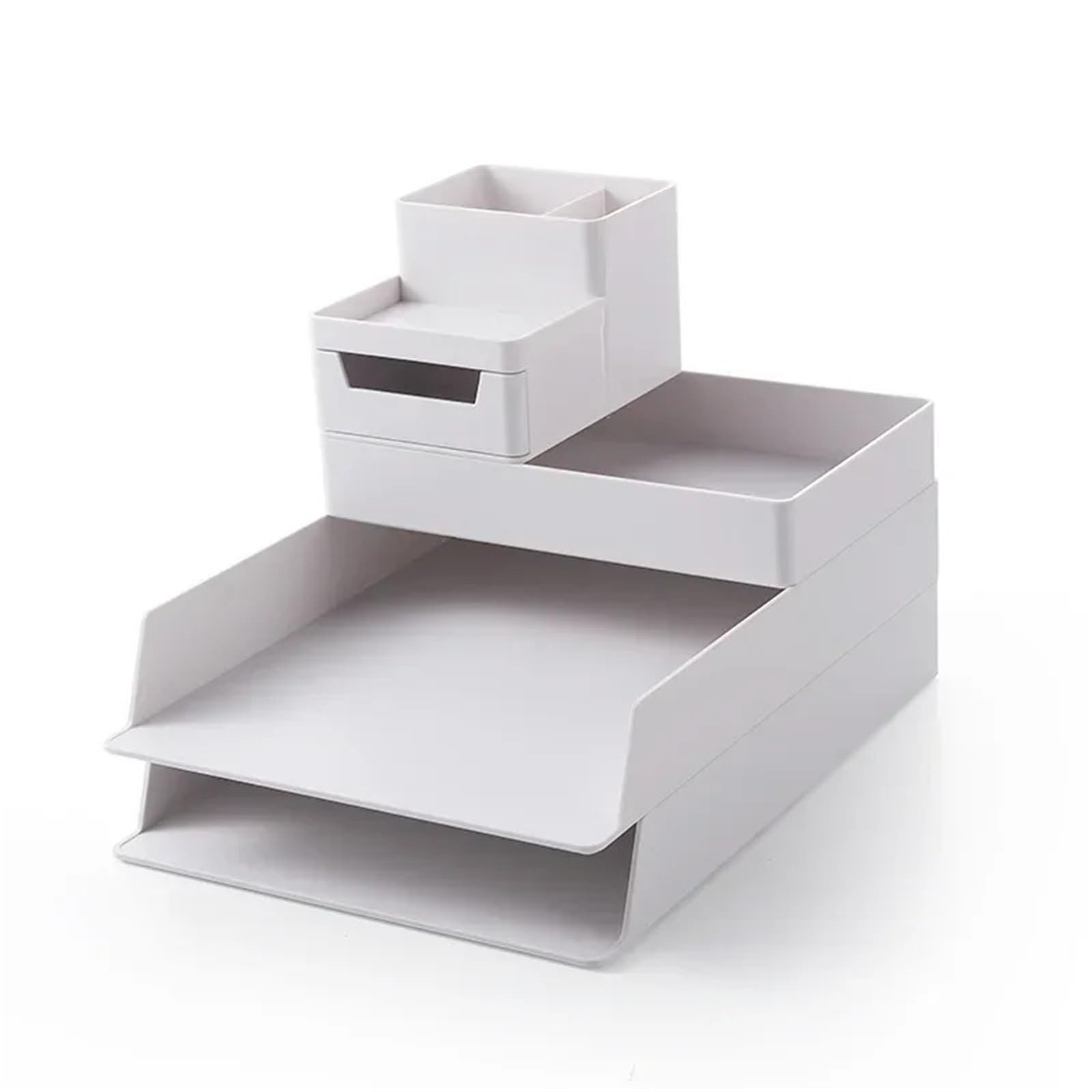 Briefablage Stapelbare Desktop-Aufbewahrungsbox