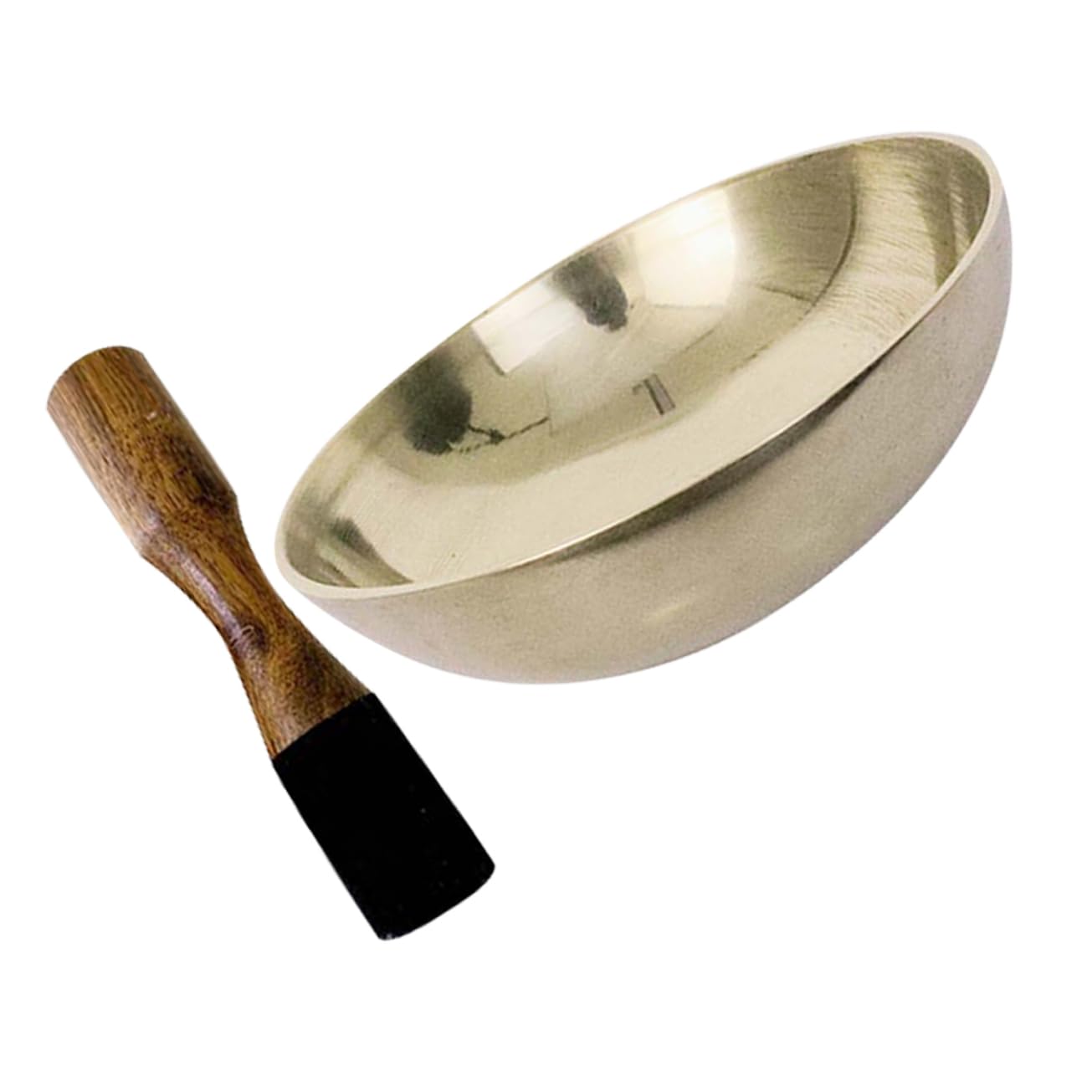 GALPADA 1 Set Meditation Singing Bowl Yoga Sound Bowl with Mallet for Calm Atmosphere for Home Decor and Meditation Practice