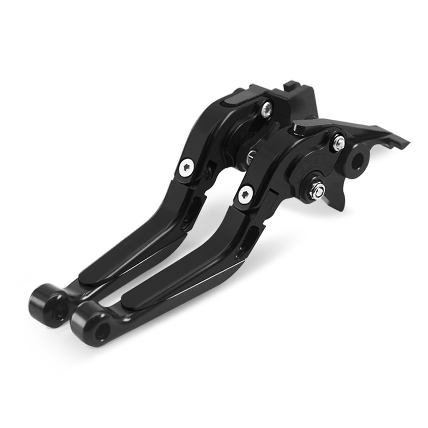 Moto Leviers de Frein et d'Embrayage Réglables, Extensibles et Pliables Pour CB650R 2019-2024 NC750 S/X 2016-2024, CNC Kit Levier d'embrayage Levier Frein Moto (Noir)