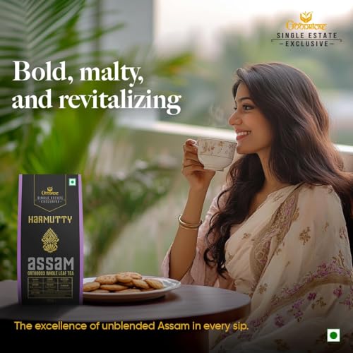 Image of Goodricke Harmutty Single Estate Assam Orthodox Whole Leaf Tea - 100 g (Pack of 3)