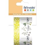 Photo Gallery artemio masking tape botanica - foglie e fiori - 15 + 30 mm - 5 m - 2 pezzi Photo Gallery artemio masking tape botanica - foglie e fiori - 15 + 30 mm - 5 m - 2 pezzi