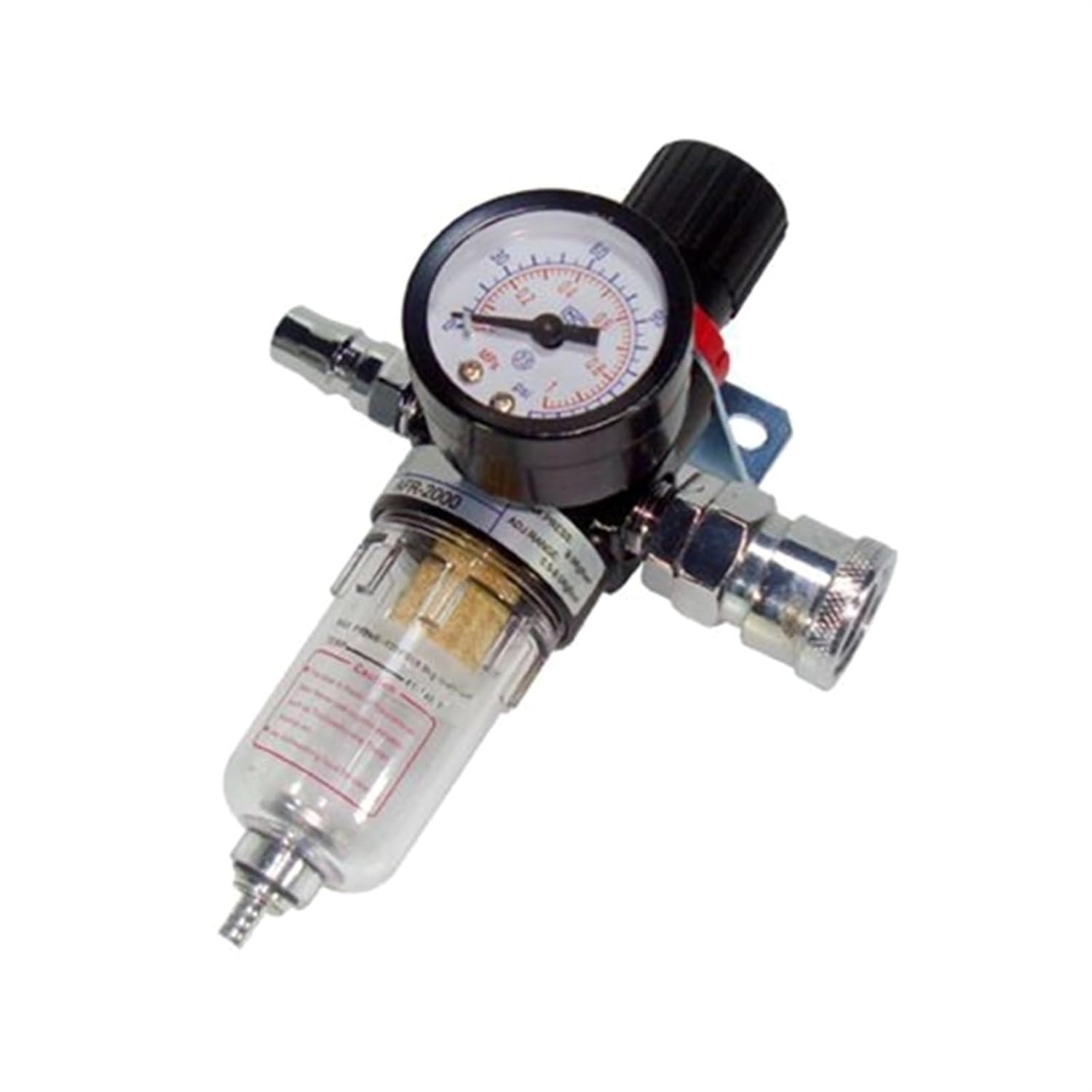 PT1/2" Pressure Compressed Air Filter Regulator Water Oil Trap Separator