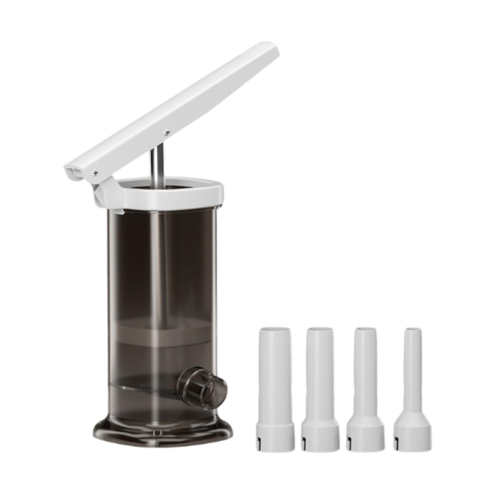 Sausage Stuffer Machine Vertical Sausage Meat Filling T | Sausage Stuffer Machine Vertical Meat Filling Tools for Kitchen Home Gray Pp-image-37