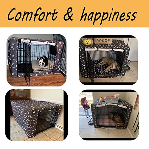 TUYUU Durable Dog Crate Cover, Dog Kennel Cover for Medium and Large Dogs, Universal Pet Cage Cover, Perfect Two… - Image 7