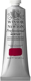 TINTA ACRILICA PROFISSIONAL 60ML W&N S3 QUINACRIDONE MAGENTA NY 2320545