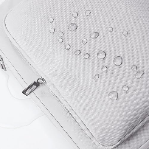 Bolsa para laptop ligera y protectora bolsa de transporte para netbook con asa color Gray 6