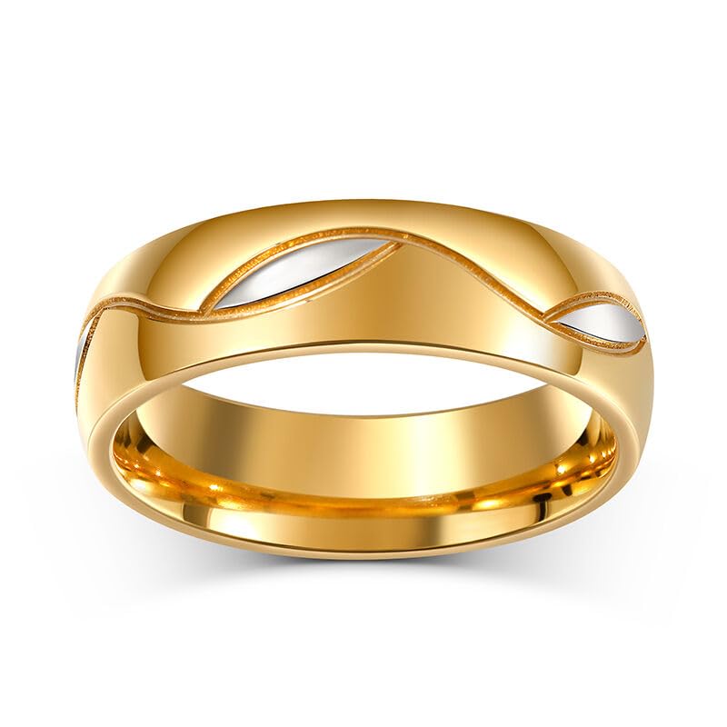Jeulia Sterling Silber Paaringe Eheringe für Herren Frauen Vergoldetes Trauringe Eheringe Set Damen Zirkonia Diamant Paar Ringe Gravur Schmuck Promise Anniversary Geschenkbox